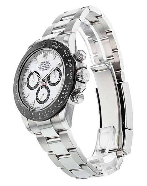 rolex daytona ref 116 500 ln cadran blanc|rolex 116500 price guide.